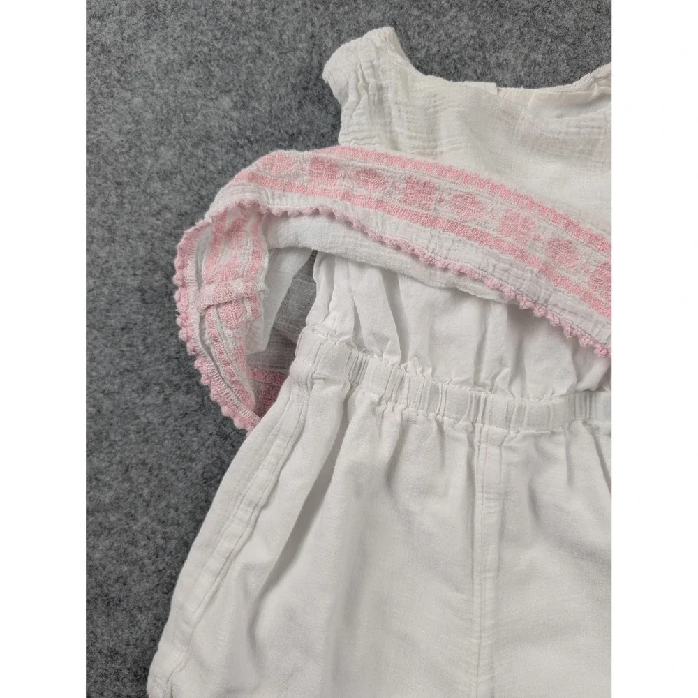 Ralph Lauren & Baby Gap Infant Girl Romper Bodysuit Bundle 3-6 Months White Pink